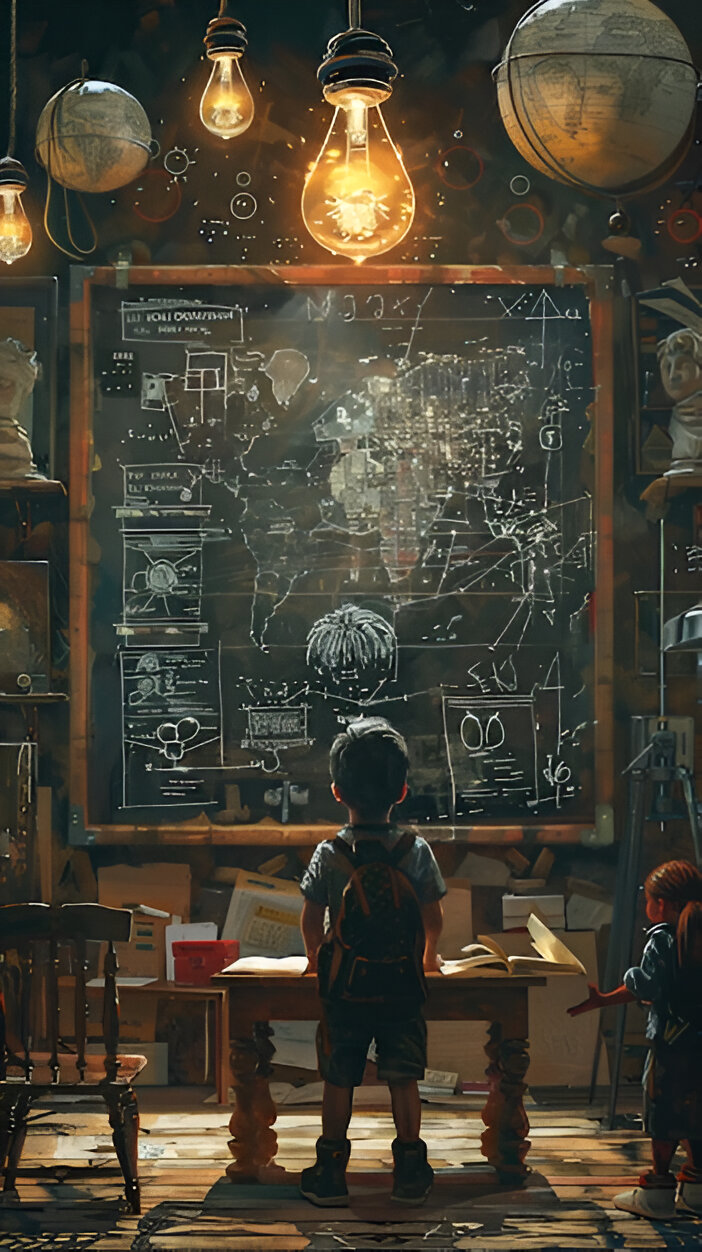 Blackboard Gannon