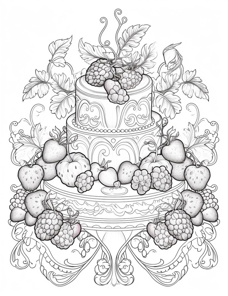 strawberry shortcake coloring pages