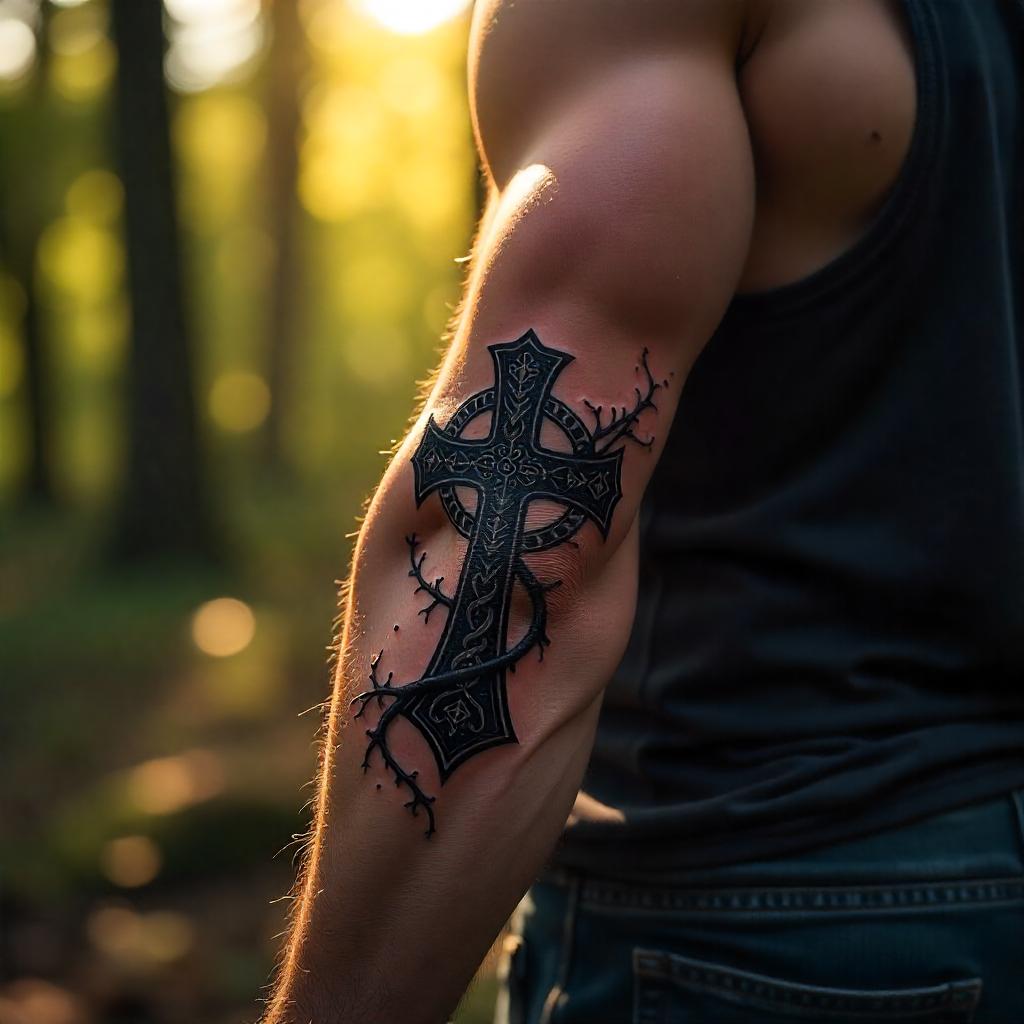 religious tattoos for men